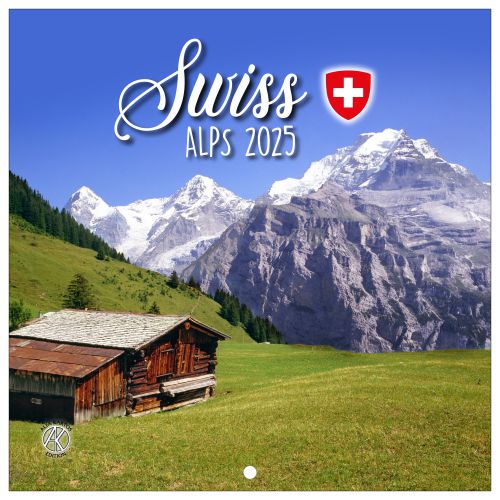 Swiss Alps Midi Calendar 2025