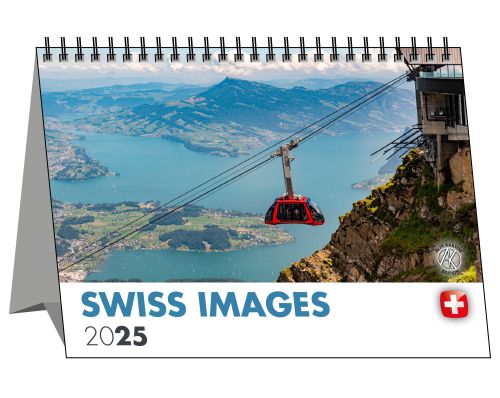 Swiss Desk Calendar 2025