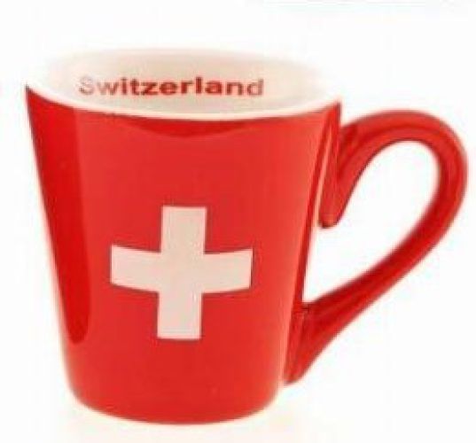 Espresso Cup with Swiss Cross and Switzerland