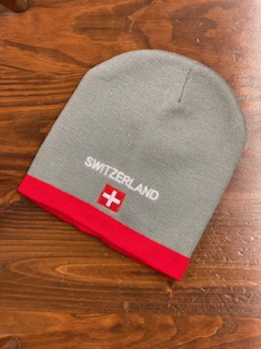 Swiss Knit Hat - Gray