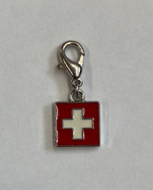 Swiss Cross Charm