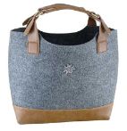 Mixed Felt Fabric Shopping Bag