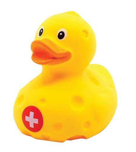 Cheese Duck Bath Toy