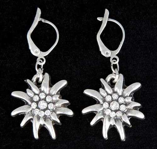 Edelweiss Flower Earrings