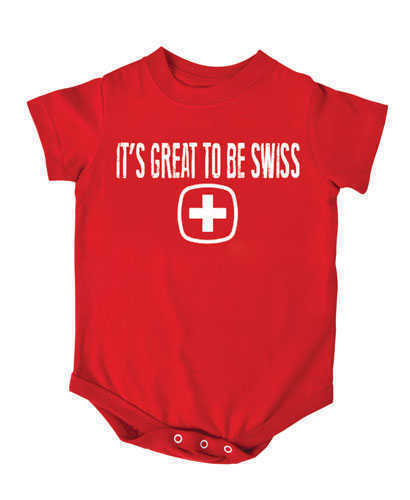 Great to be Swiss Onesie