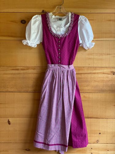 Kids Dirndl - Berry Color