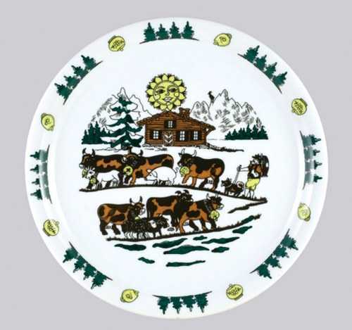 Lioba Pattern - Large Dinner Plate