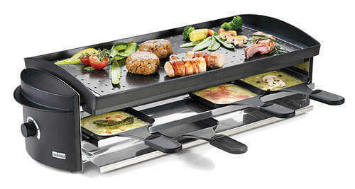 Stockli 8-Pan Raclette Grill - Esther's European Imports