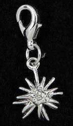 Edelweiss Charm - Sterling Silver