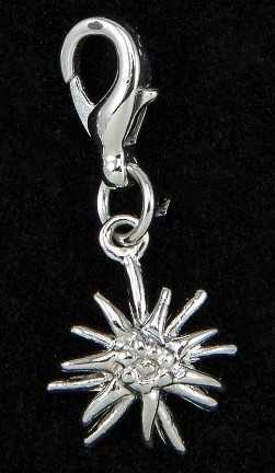 Edelweiss Charm - Sterling Silver