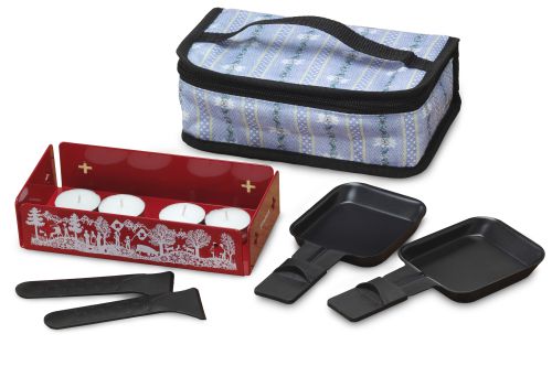 Alps Candle Raclette Melter Set on the Go