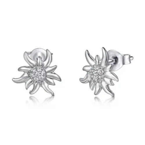 Edelweiss Earrings Silver