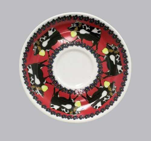 Poya Pattern – Espresso Saucer - Jackie's European Imports